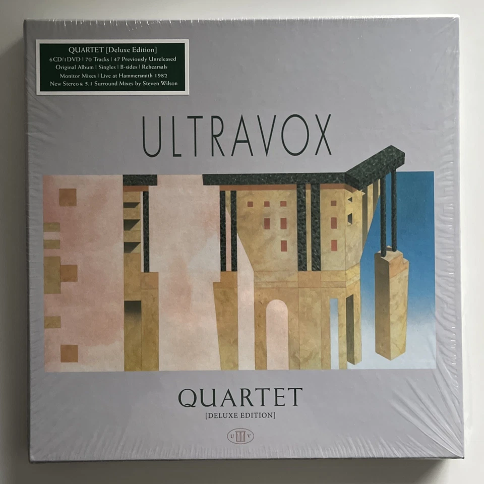 ULTRAVOX QUARTET  Deluxe Edition 6 CD DVD gebraucht 1x gehört 0810098501361 - Bild 1 von 2