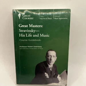 The Great Courses - Great Masters - Stravinsky His Life And Music (DVD & Book) - Imagen 1 de 5