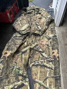Cabela's Hunting Systems Whitetail Clothing Mossy Oak Camo Ins. Coveralls 4x - Picture 1 of 6