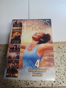 GOD'S PLAN - 4 Inspiratoinal Movies NOTHING WITHOUT GOD/BASKETBALL 3:16 DVD - Picture 1 of 5