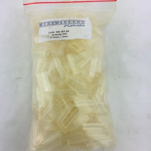 WIREMARKERS DS101-23 0.5-2mm x 23mm Wire carrier Sleeve 500Pcs - Bild 1 von 2