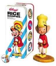 Vintage Kellogg's Character #8 Rice Krispies Pop Figurine in Tin - Dark Horse
