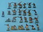 Plats d'tain - Zinnfiguren - Flat tin : Lot de 25 guerriers africains (1)