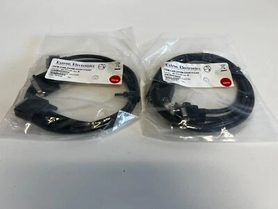 PP16:  Lot of 2 Extron Electronics 43-111-01 OEM, CAB, DVIIM-DVIIF/VGAF Cable - Image 1 of 4