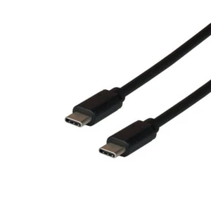 USB 2.0 Kabel Typ-C Stecker - Typ-C Stecker Classic  2m schwarz - Bild 1 von 2