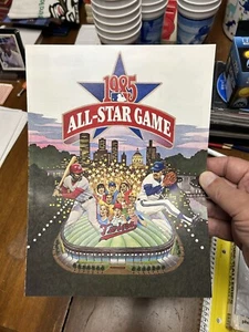 1985 MLB All-Star Game Paper Scorecard Twins Metrodome Rare Insert - Picture 1 of 12