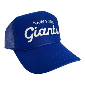 SOMBRERO AZUL ROYAL SOMBRERO AZUL DE 5 PANELES CORONA ALTA CAMIONERO SNAPBACK - Imagen 1 de 4