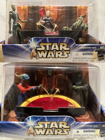 2003 Vintage Star Wars Geonosian War Chamber #1 & War Room #2 ( Sealed) -2 sets Cover