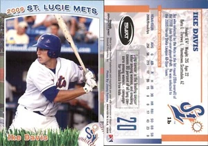 Ike Davis 2009 Grandstand St. Lucie Mets RC Card FREE SHIP *AutographDen* - Picture 1 of 1