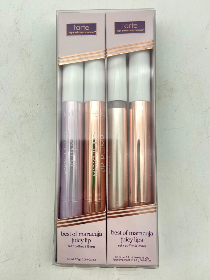 Tarte Limited Edition Best of Maracuja Juicy Lip 4 Piece Set.