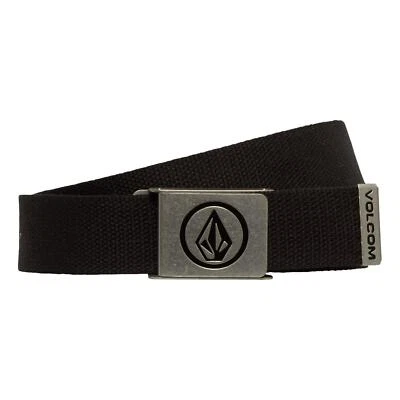 Volcom Herren Kreis Web Gürtel - Black - Bild 1 von 2