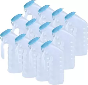 3-12 Männer Urinal Leuchten Dunkel Auslaufsicher Abdeckung 1000 ml Tragbar Behälter Flasche Männer - Bild 1 von 27