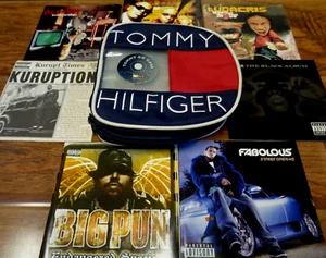 RAP HIP HOP 7 CD LOT 90S 00S BIG PUN REDMAN JAY-Z FABOLOUS W/TOMMY HILFIGER CASE - Picture 1 of 2