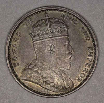 1904 Straits Settlements Silver Dollar - Image 1 of 2