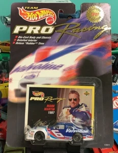 Mark Martin Ford Hot Wheels Thunderbird Diecast NASCAR #6 1997 NEW NIB - Picture 1 of 1