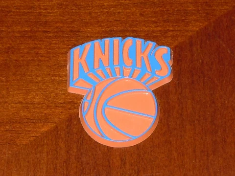 NEW YORK KNICKS Vintage Old NBA RUBBER Basketball FRIDGE MAGNET Standings Board Cover