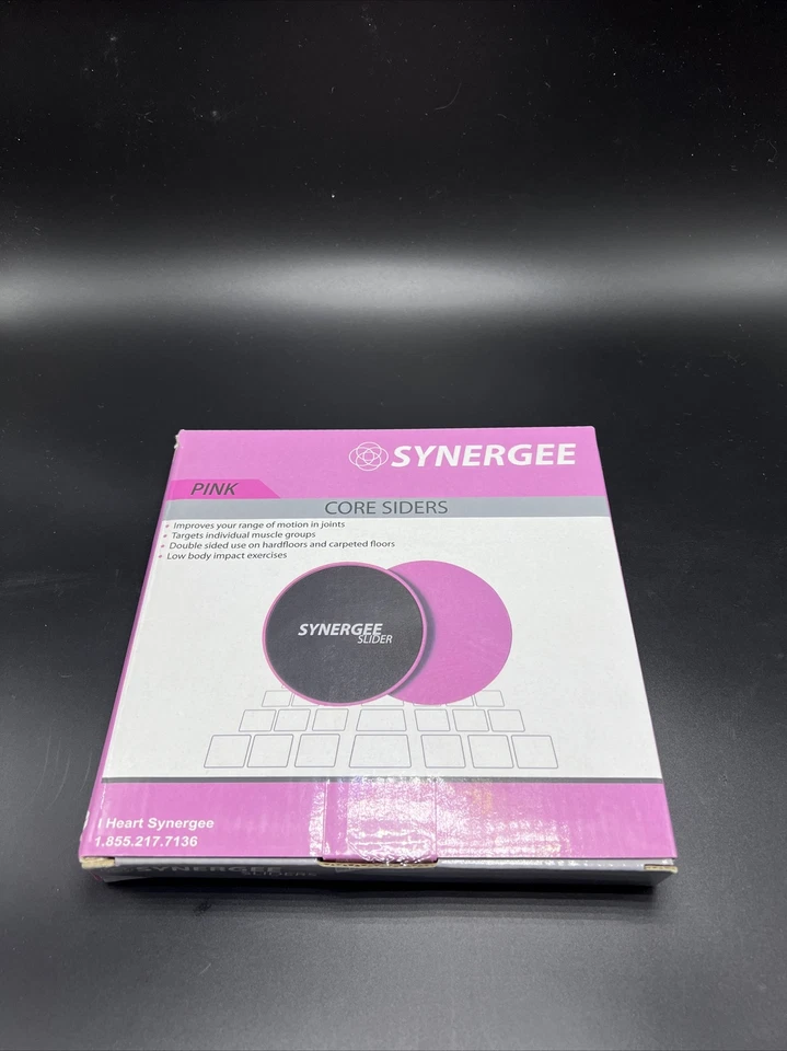 Synergee | Deslizadores de núcleo rosa | Doble cara - Suelos de madera dura y alfombrados Foto 1 de 4