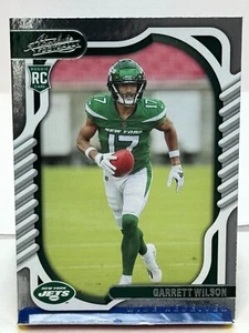 Tarjeta de novato (RC) 2022 Panini Absolute Football #106 Garrett Wilson - Imagen 1 de 2