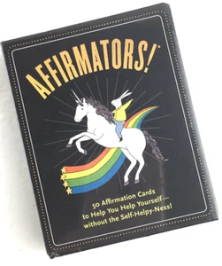 Knock Knock Affirmators Affirmation Cards Set of 50 Inspirational - Picture 1 of 7