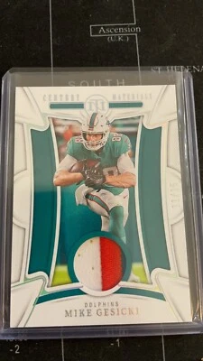 2022 Panini National Treasures Century Materials MIKE GESICKI Jersey Patch 11/25 - Image 1 of 2