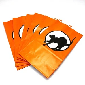 De colección Halloween Linternas Mágicas Gato Negro Naranja Luminarias Bolso Marca Imperio - Imagen 1 de 5