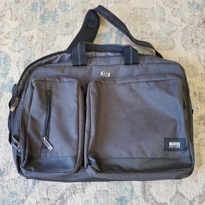 Mochila/bolso mensajero Solo New York para computadora portátil Foto 1 de 4