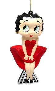 Betty Boop Marilyn Monroe adorno de Navidad coleccionable 1998 KFS/FS Hearst - Imagen 1 de 5