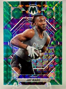 Panini Mosaic Green Prizm Jay Ward 2023 novato Minnesota Vikings #332 - Imagen 1 de 2