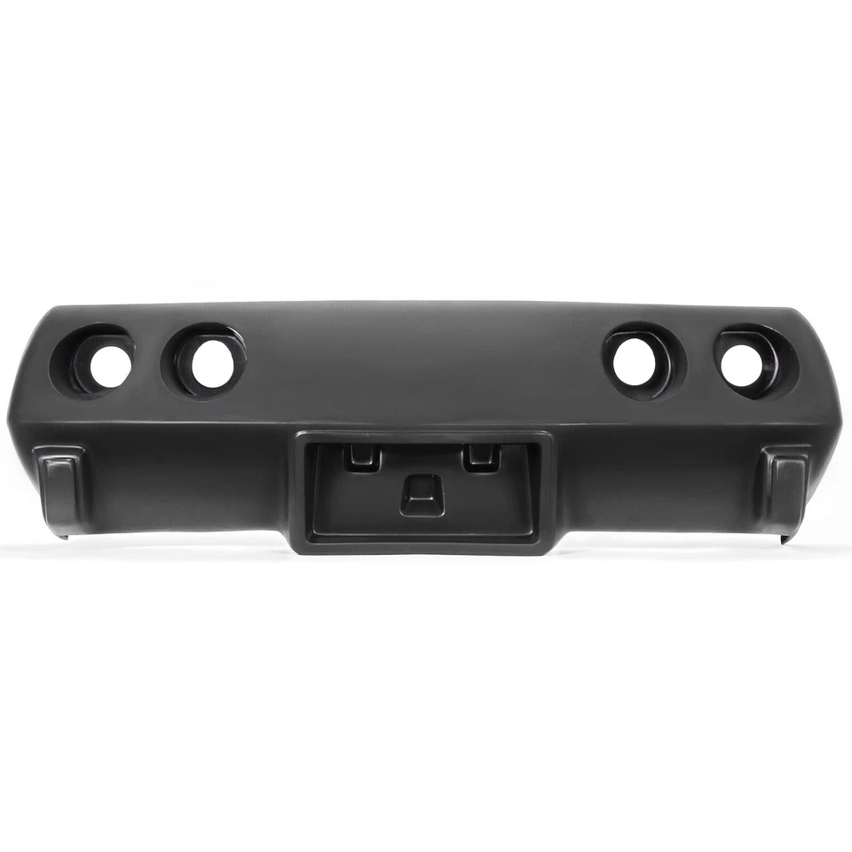 Parachoques trasero negro de fibra de vidrio para Chevrolet Corvette C3 Primer 1975-1979 Foto 1 de 4