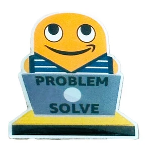 Problem Solve Solver Amazon Peccy Employee Pin - Picture 1 of 1
