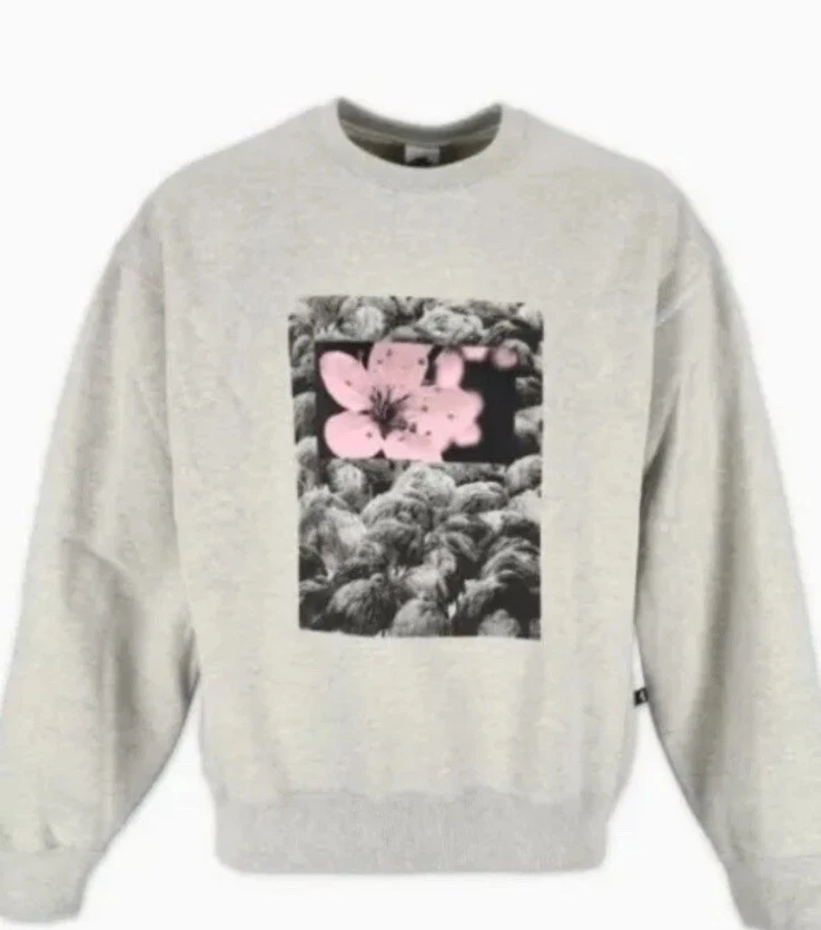 Men's Nike SB Natural Border Fleece Heavyweight Crewneck Sweatshirt Sz 3XL