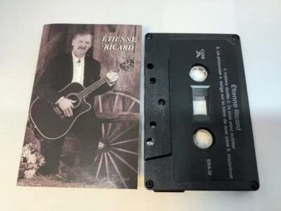 Le seul et unique ETIENNE RICARD  Audio Cassette Tape SELF TITLED ALBUM ERA-III - Image 1 of 4
