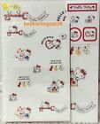 Sanrio Character Hello Kitty Letter 8 Envelope 4 Sticker Set 2024 Made In Japan