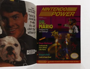 Nintendo Power Mag Vol #18 Dr. Mario Mega Man Poster EX - Picture 1 of 6