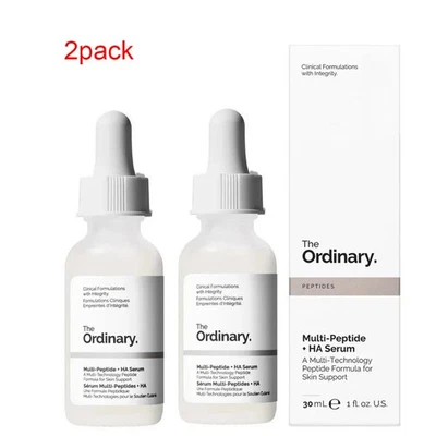 2pack The Ordinary Multi Peptide + HA Serum 30ml