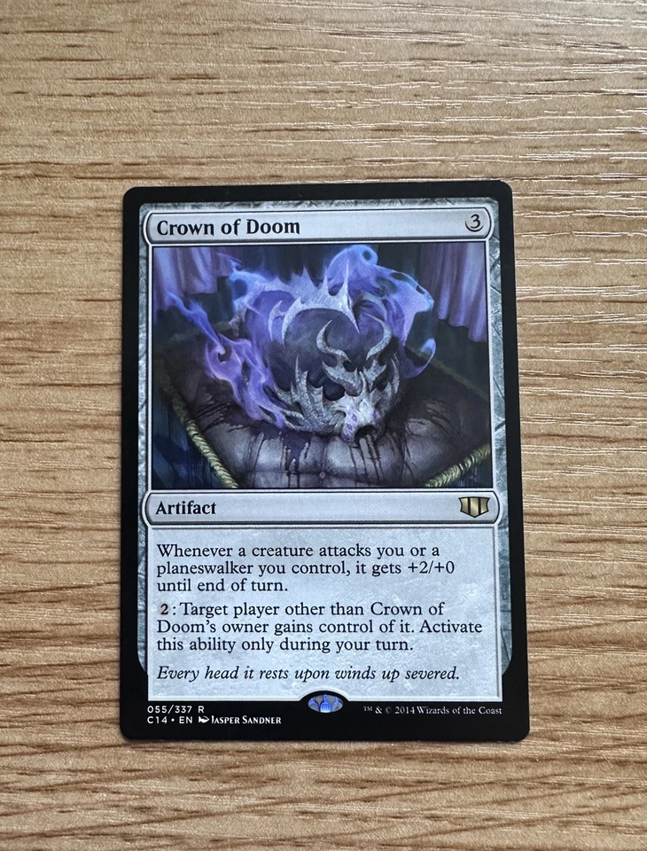Crown of Doom - NM - MTG Commander 2014 - Magic the Gathering - Image 1 of 1