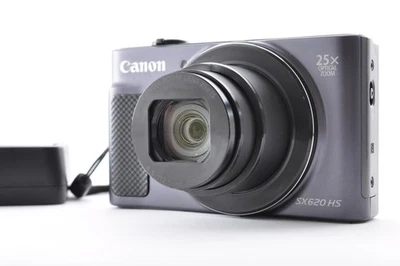 Canon PowerShot SX620 HS Black Excellent+3 20.2MP Compact Digital Camera Y2133 - image 1 of 4
