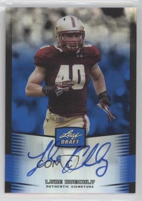 2012 Leaf Metal Draft Blue /25 Luke Kuechly #LK1 Rookie Auto RC - Image 1 of 2