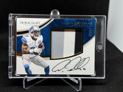 AMEER ABDULLAH 2016 Immaculate Collection Patch Auto /99 #AA - Image 1 of 3