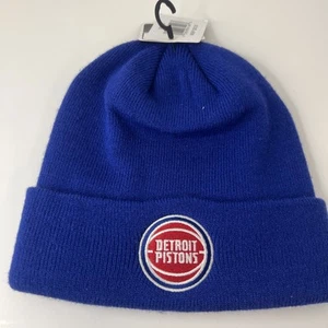 New Detroit Pistons NBA Team Beanie Knit Hat Fan Favorite Brand - Picture 1 of 3