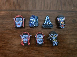 Lot Of 7 Avatar Shoe Charms - Picture 1 of 1