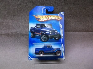 HOT WHEELS 2009 #123 BLUE 80 1980 AMC JEEP SCRAMBLER 4X4 OFF ROAD TRAIL RUNNER - Picture 1 of 3