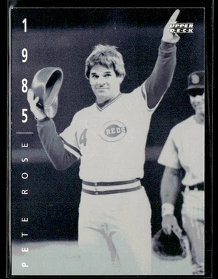 1994 Upper Deck Baseball: The American Epic #77 Pete Rose Reds Card 2601M - Image 1 of 2