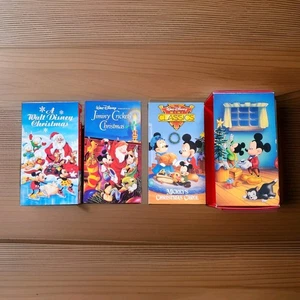 Vintage Mini Christmas Classics~ VHS 3 Piece Set~Pre-owned~Walt Disney - Picture 1 of 16