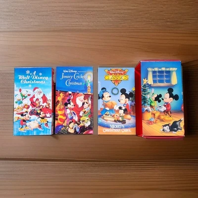 Vintage Mini Christmas Classics~ VHS 3 Piece Set~Pre-owned~Walt Disney - Image 1 of 4