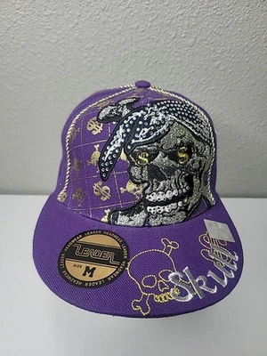 Кепка на резинке с вышивкой Skull Leader размер Medium  - Изображение 1 из 4