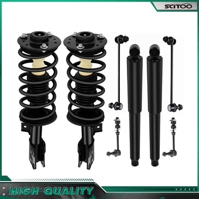 For Chevy Equinox GMC Terrain Pontiac Torrent Front Struts Rear Shocks Sway Bars - Imagem 1 de 4