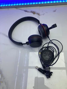 Jabra Evolve 30 II ENC060 Stereo Headset Black Wired USB On-Ear Noise Cancelling - Afbeelding 1 van 2