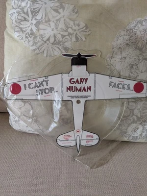 Gary Numan 'I Can't Stop' Shaped Vinyl Picture Disc 7-inch Unplayed - Image 1 of 2