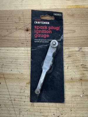 New NOS Sears Craftsman 40801 USA Spark Plug Ignition Gauge Gapping Tool - Image 1 of 4